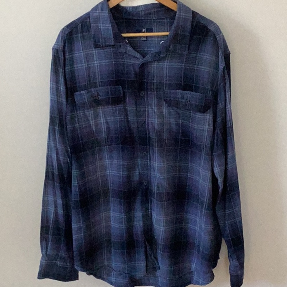 Men’s George Shirt Blue 3XL